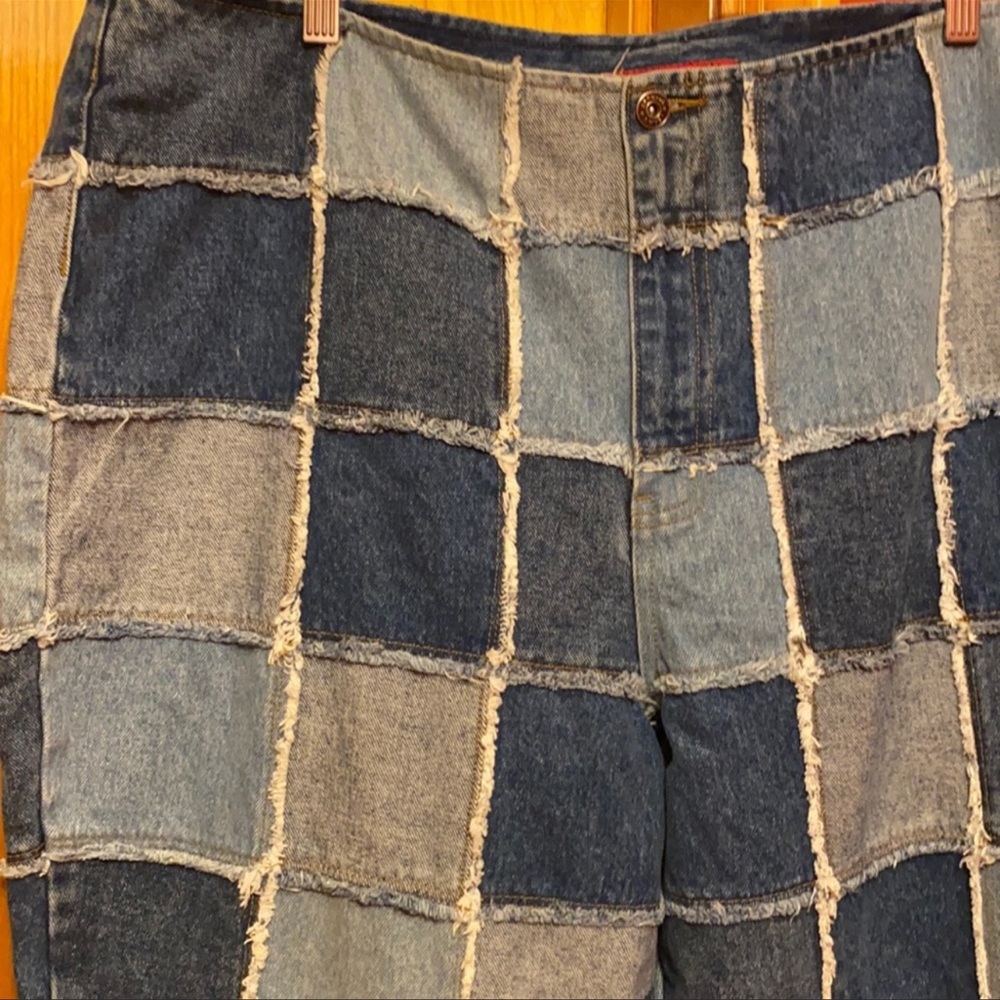 Denim patchwork jeans - Picture 3 of 6
